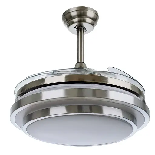 Люстра Brille вентилятор з пультом LED 36W WW+NW+CW CH (BKL-903S/1) - фото 8