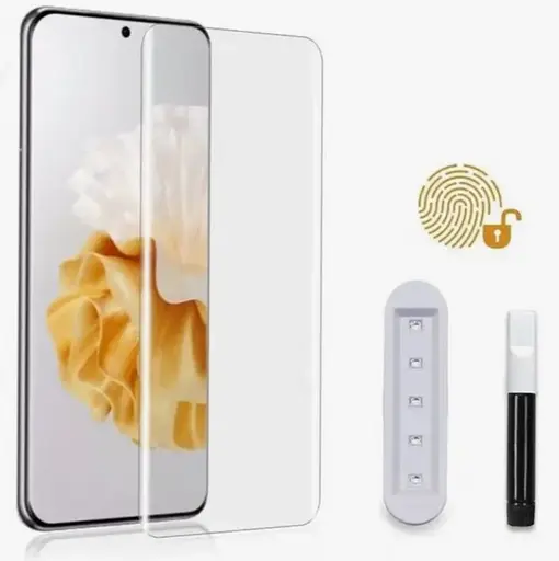 Защитное стекло DK для Tecno Spark 20 Pro+ UV Curved 018110 clear - фото 2