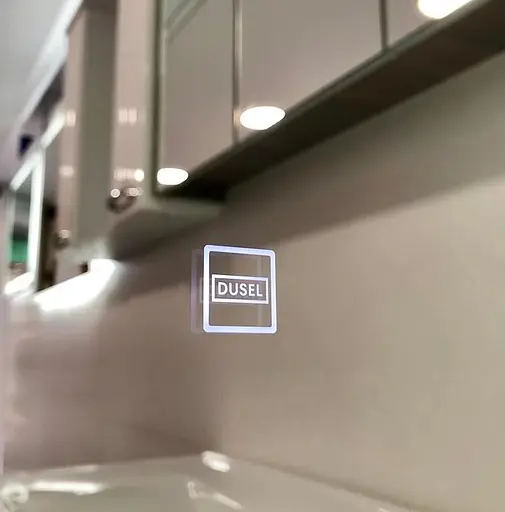 Дзеркало Dusel DE-M3011 75x120 см Сенсорне включення + підігрів, Білий - фото 2