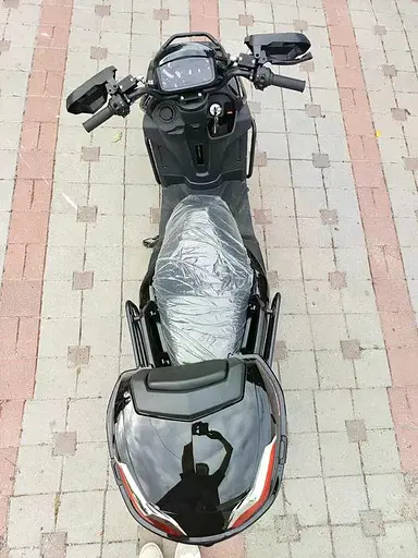Электроскутер Двухместный Corso BlackFury (2800W, 72V/42Ah) Литий-железо-фосфатный аккумулятор Черный - фото 11