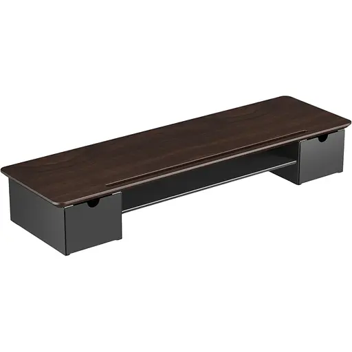 Настільна підставка для монітора Officepro MR161DW Dark Wood/Black (MR161DW)