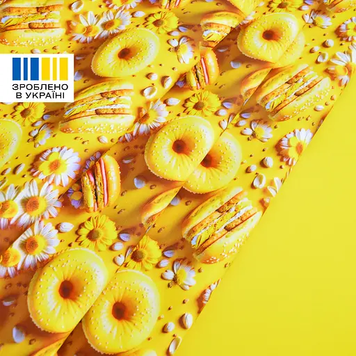 Скатерть Ideia с защитой от пятен хлопок Teflon эффект донат 140×170 см (8-13477*067) - фото 5