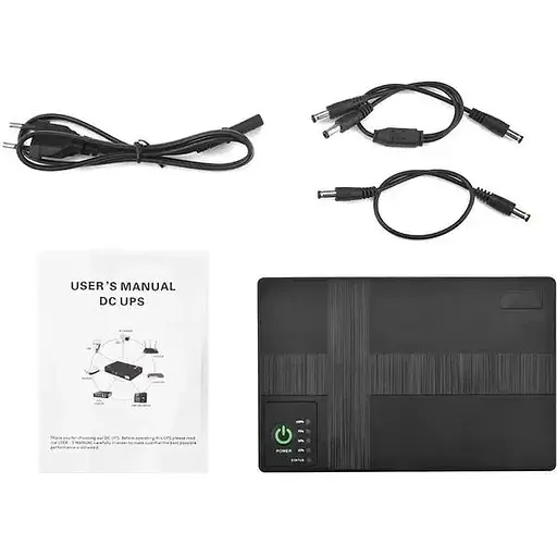 ИБП для роутера Digital UPS DC1018P, 10400 mAh 18W, оптики, терминала, видеокамеры, 5V/9V/12V - фото 4