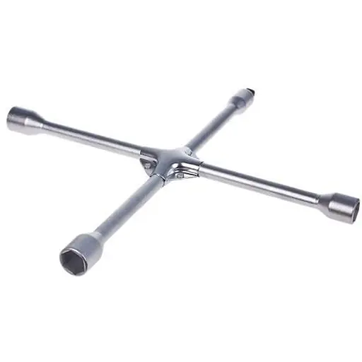 Ключ балонний Hans хрестовий  посилений 17, 19, 21, 22 мм з перехідником під 1/2 (1474DH-16) - фото 2