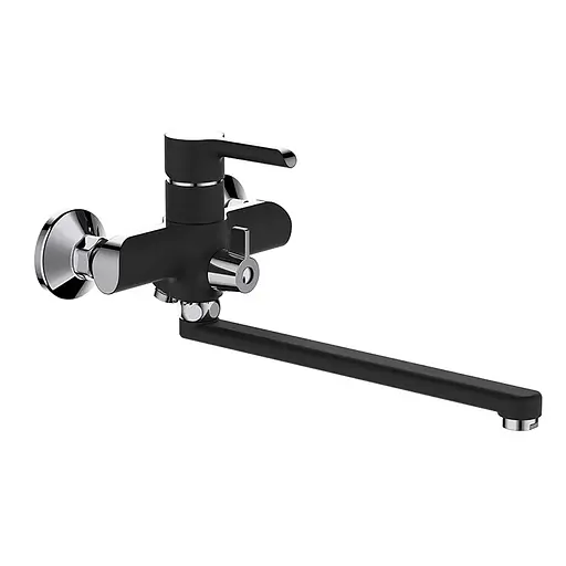 Змішувач для ванни Mixxus Premium Edem 006 Euro MI5841 Чорний матовий - фото 1