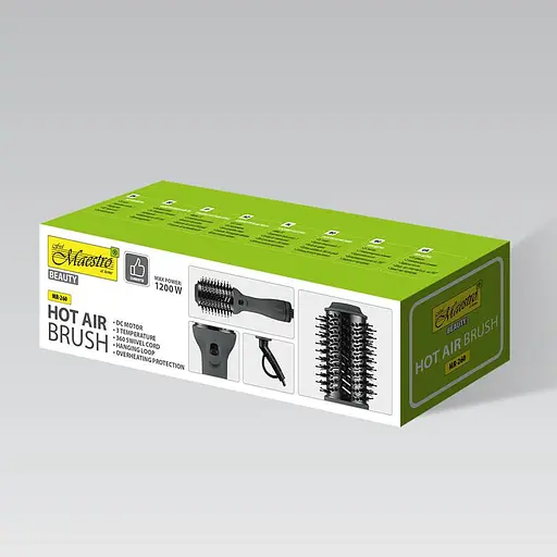 Фен-щітка Maestro MR-260 - фото 4