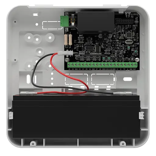 Виносний модуль розширення на 8 зон сигналізації та 2 виходи Tiras M-ZР sBox з вбудованим блоком живлення (21-00017) - фото 3