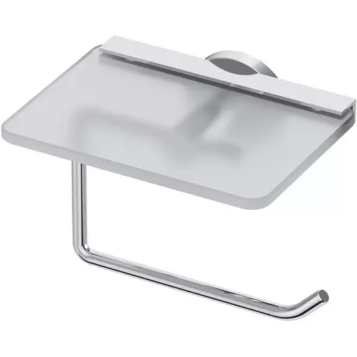 Тримач туалетного паперу з полицею AM.PM X-Joy хром A85A341500 Хром - фото 1