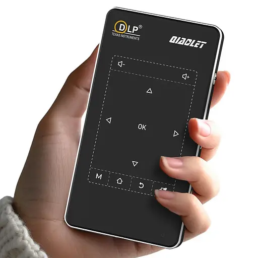 Проектор 4k Android K95-DLP з аккумулятором 4500 mAh Black - фото 2