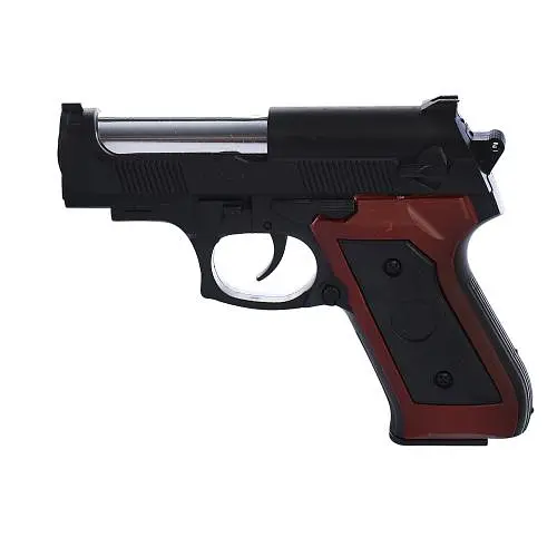 Пистолет, 14 см, на шариках, 14x11x3 см, A238