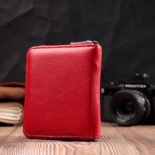 Кожаный женский кошелек ST Leather 12.5х10.2х2 см acs0028395 - фото 7