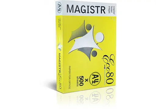 Папір Magistr Eco 80 A4 80 г/м2, 500 арк./пач Brille 1.105
