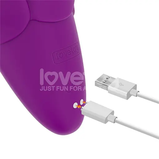 Вібратор для клітора Love Toy Flicker 9.7 см (фіолетовий) - фото 19