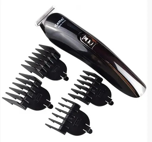 Машинка для стрижки Бритва Тример Kemei KM-600 11 в 1 Стайлер з підставкою - фото 5
