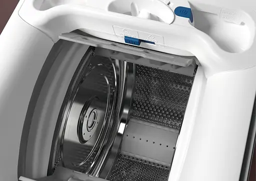 Стиральная машина Electrolux вертикальная 6 кг 1300 A+++ 60 см дисплей пара инвертор белый - фото 5