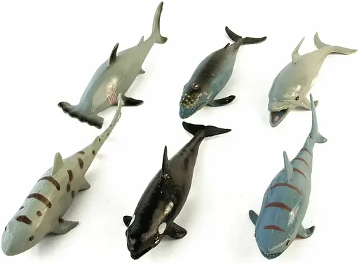 Фигурка Морские животные, Гонконг, тянучка, 7-8 дюймов, A010P - фото 6