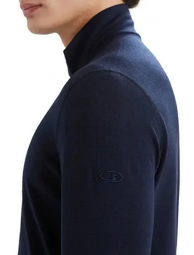 Термокофта Icebreaker 200 Oasis LS Half Zip Men M Midnight (1052-104 367 401 M) - фото 5