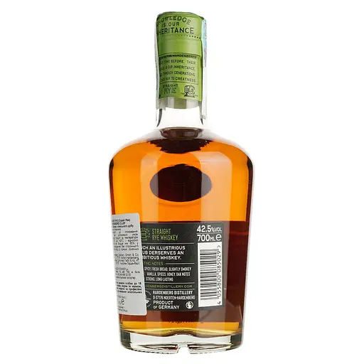 Виски Hardenberg Club Straight Rye 42.5% 0.7 л - фото 4