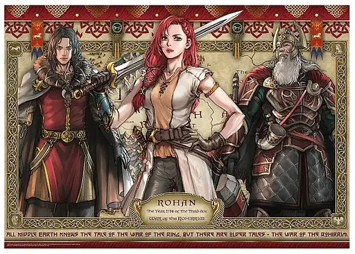 Пазл Війна Рогірімів - Володар перснів - 1000 шт. TREFL 10937 - фото 2