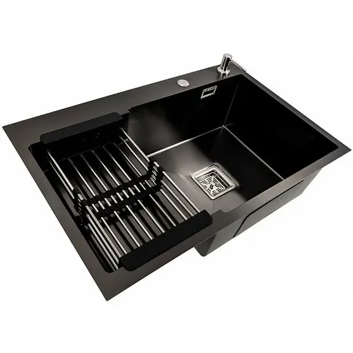 Кухонна мийка Platinum HANDMADE 78*50С R (SP000041298) - фото 1