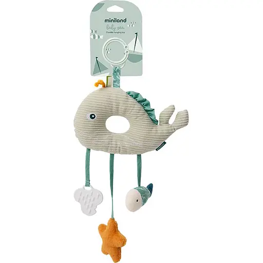 Текстильна підвіска для коляски Miniland Baby Sea (97363)