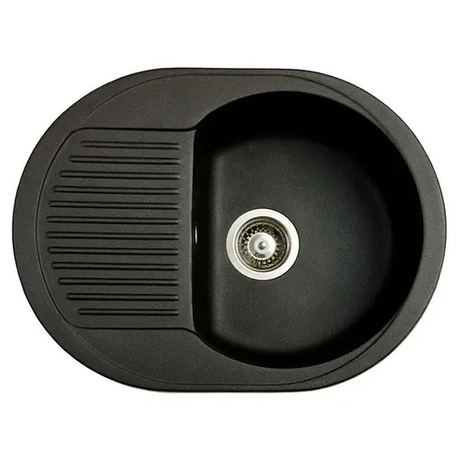 Кухонная мойка Fancy Marble Yuta светло-черный 102060004 - фото 1
