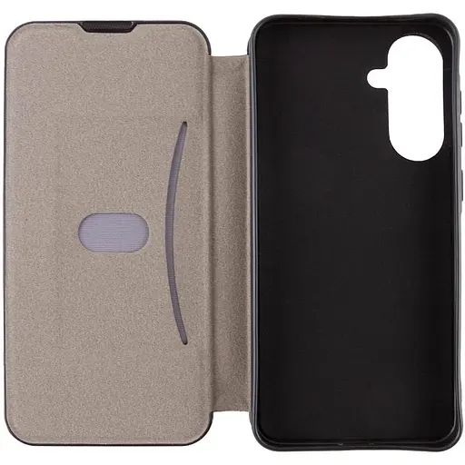 Чехол-книжка Epik кожаный Belora для Samsung Galaxy A55 Gray - фото 4