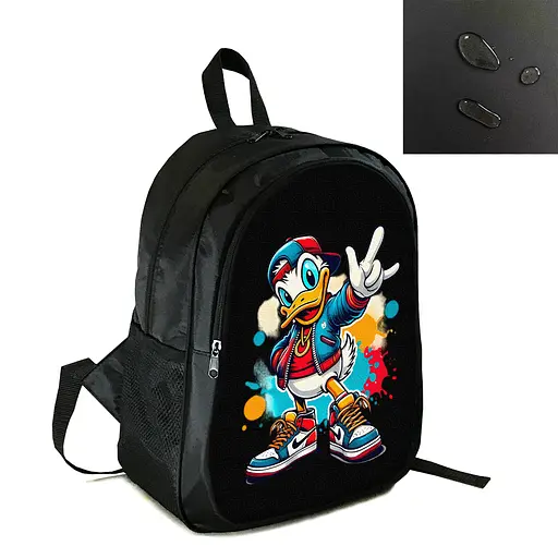 Рюкзак городской/школьный 38×28см с принтом Дональд Дак детский, подростковый, спортивный (4125)