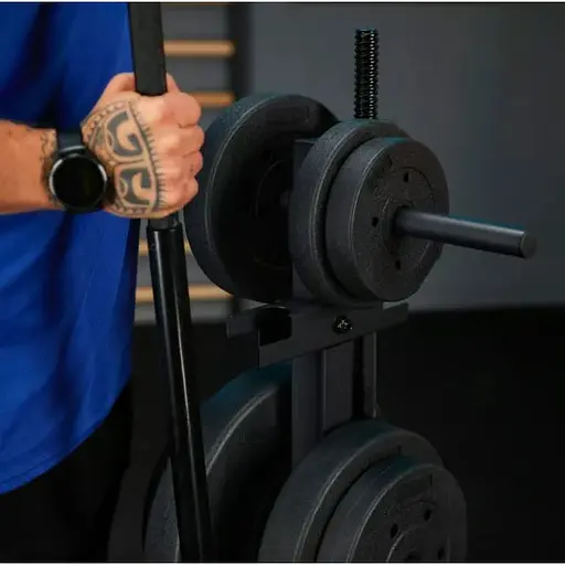 Стойка для дисков и грифов Trex Sport TX-065WR с полками - фото 9