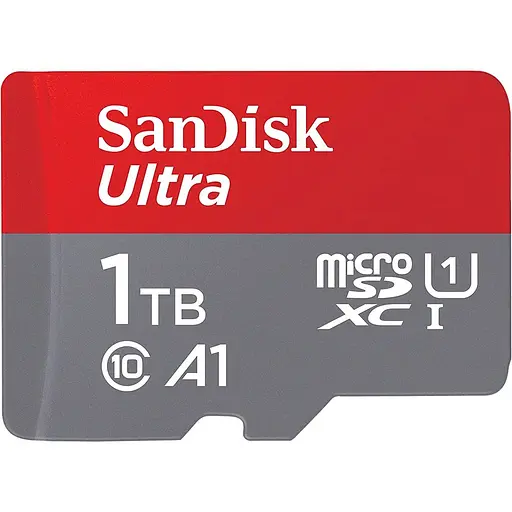 Карта памяти SanDisk Ultra 1TB microSDXC UHS-I A1 (SDSQUA4-1T00-GN6MN) (78800)