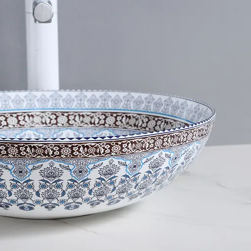 Умивальник Rea Arte blue накладний REA-U0267, Чорний - фото 6