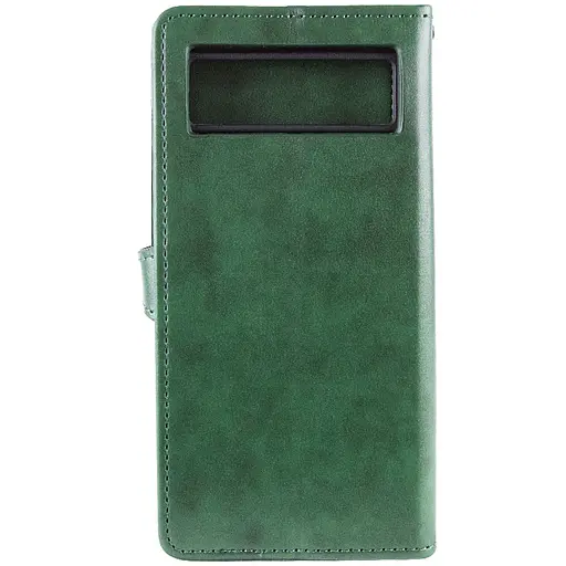 Шкіряний чохол-книжка Getman Gallant (PU) для Google Pixel 6a Зелений - фото 2