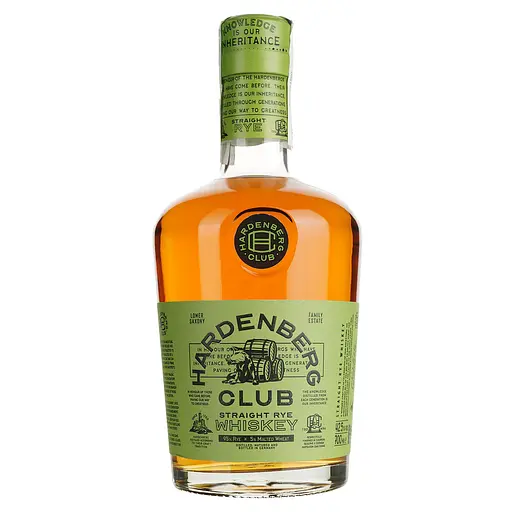 Виски Hardenberg Club Straight Rye 42.5% 0.7 л