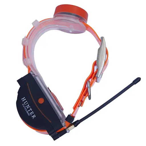 Ошейник с GPS для охотничьих собак HUNTER APP-100 PRO, водонепроницаемый, красный - фото 2