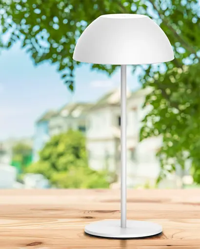 Світильник вуличний портативний Goldlux 329936 Tanzania LED 1x1,8W 2700K 160Lm IP44 білий - фото 2