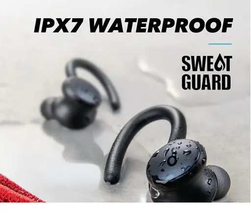 Навушники бездротові Anker Soundcore Sport X10 чорні - фото 8