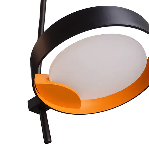 Потолочный светильник Brille подвесной BR-01 666S/1 LED 5W NW BK/G - фото 8