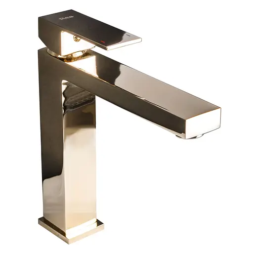 Змішувач для умивальника Fenix ​​L.gold золото низький REA-B6395 Золотий - фото 2