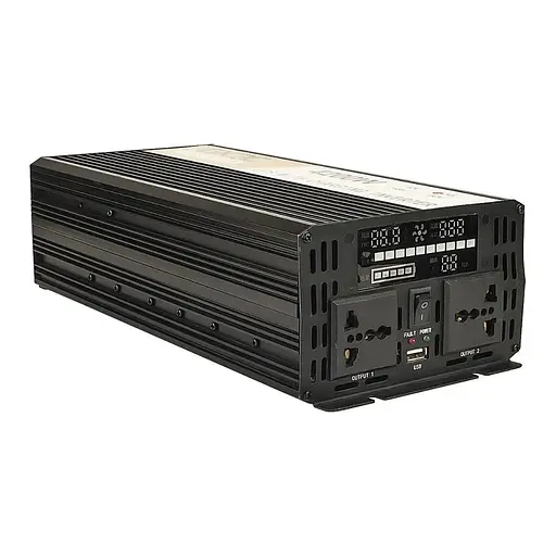 Джерело безперебійного живлення GXQC SFX-1200W/3200W DC 24V AC 220V модифікований синус - фото 2