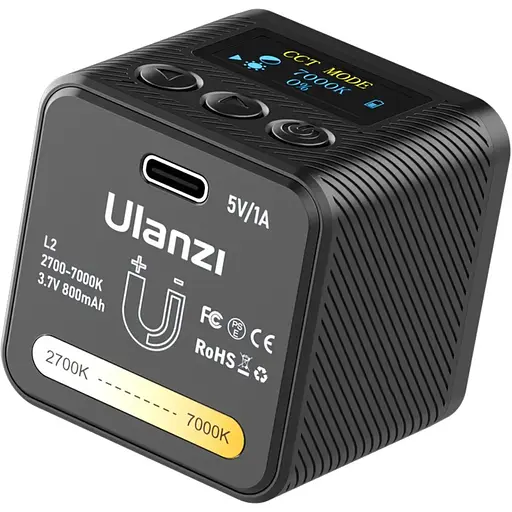 Накамерне світло Ulanzi L2 Bi-color COB UV-3051 [132844] - фото 7