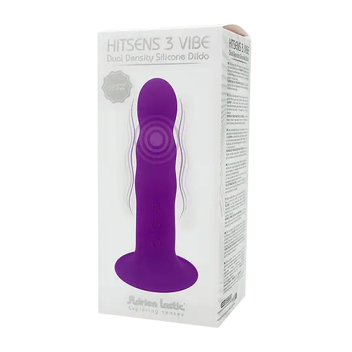 Вібратор Adrien Lastic Hitsens 3 Vibe 18.2 см фіолетовий - фото 3