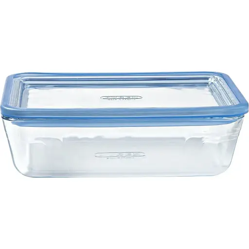 Форма Pyrex Pure Glass прямокутна з кришкою 22x17x7 см 1.5 л  (242A000/8045) - фото 2