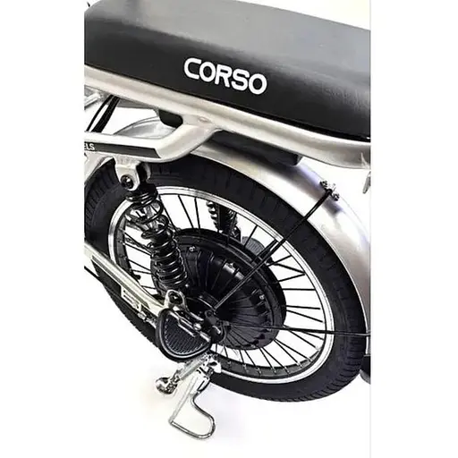 Электровелосипед Corso двухместный 600W 60V 18Ah серый - фото 5