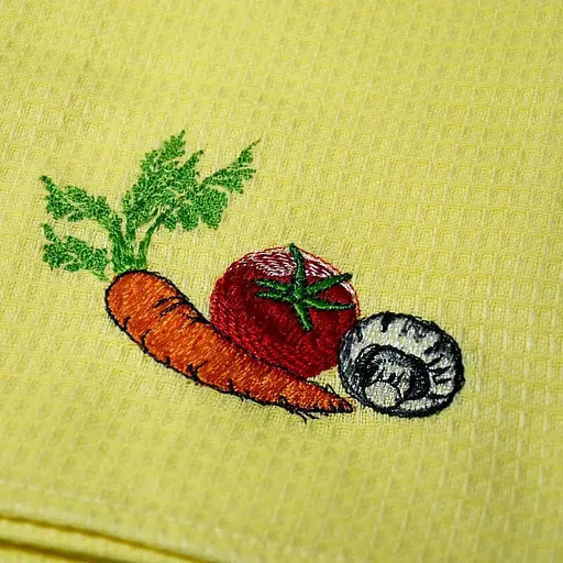 Набір рушників Ярослав Сувенірні №8 Овочі 45х75 см 2 шт. (57116) - фото 3