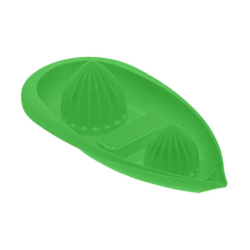 Соковыжималка ручная для цитрусовых и терка для овощей, Kitchette Зеленый 84956 - фото 9