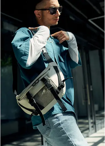 Чоловіча поясна сумка бананка Sambag 38х21 см sum0022764 - фото 1