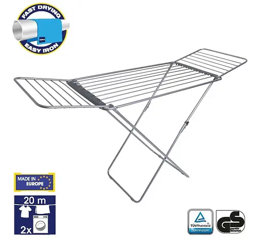 Сушилка для белья напольная Casa Si Swan 20m Silver (CS92231C04C) (DAS302396) - фото 2