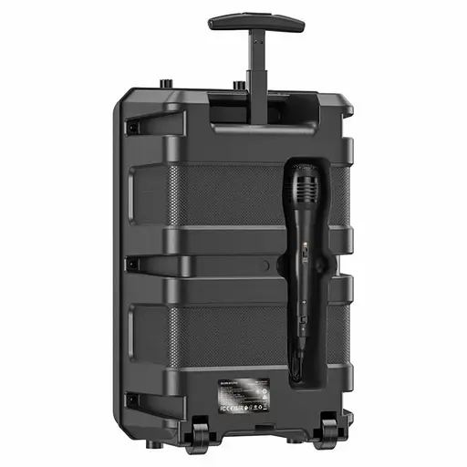 Колонка караоке Borofone BP9 Dancing із мікрофоном (Чорний) - фото 4