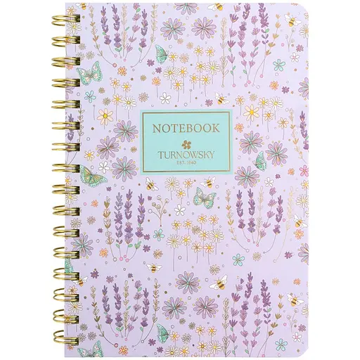 Блокнот на спіралі Axent Turnowsky Morning Dew А5 80 аркушів у клітинку (8470-14-A-TR)