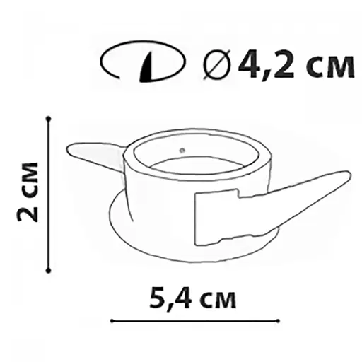 Компонент Friendlylight Кільце врізне Nano FL0061 - фото 4